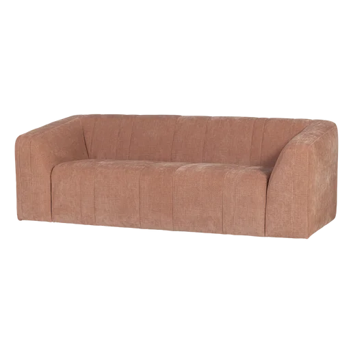 Bank Arvo roze 2-zits 210 cm