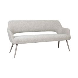 Bankje Talar royal bouclé naturel 110 220 cm