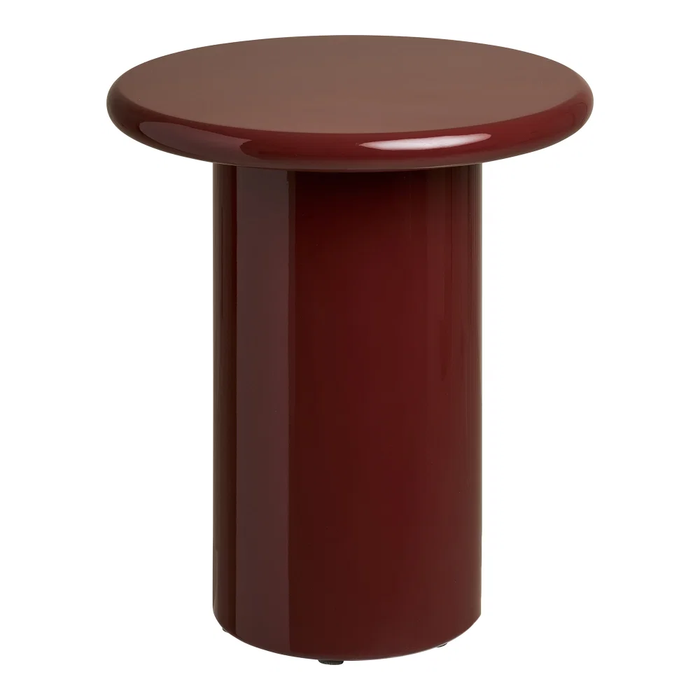 Bijzettafel Ulon MDF bordeaux
