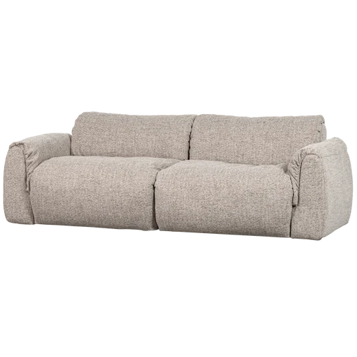 Bank Valtero polyester naturel 2-zits