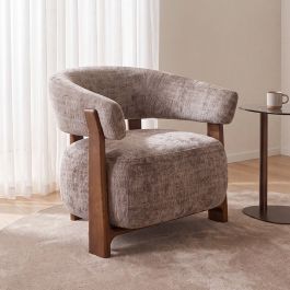 Fauteuil Lanna cremona taupe