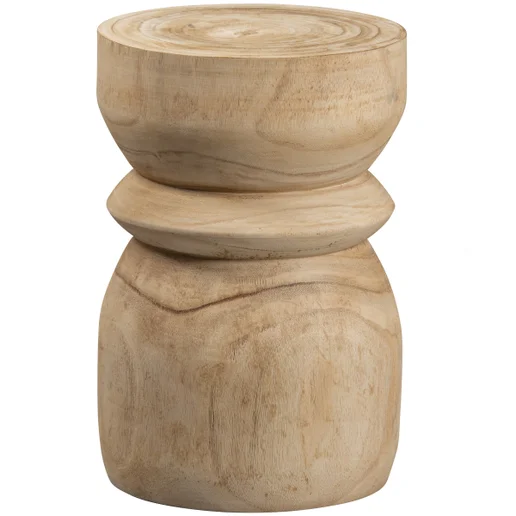 Kruk Ulis paulownia naturel Ø28 cm