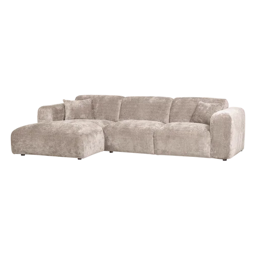 Chaise longue Vinio naturel links
