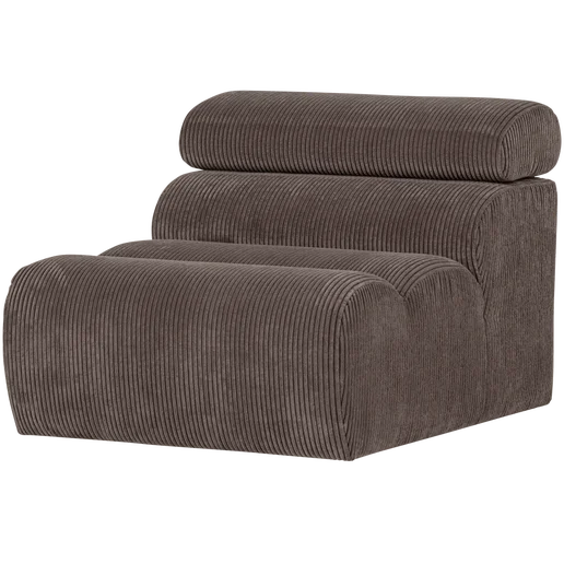 Bank Bramoar bruin 1-zits 82 cm