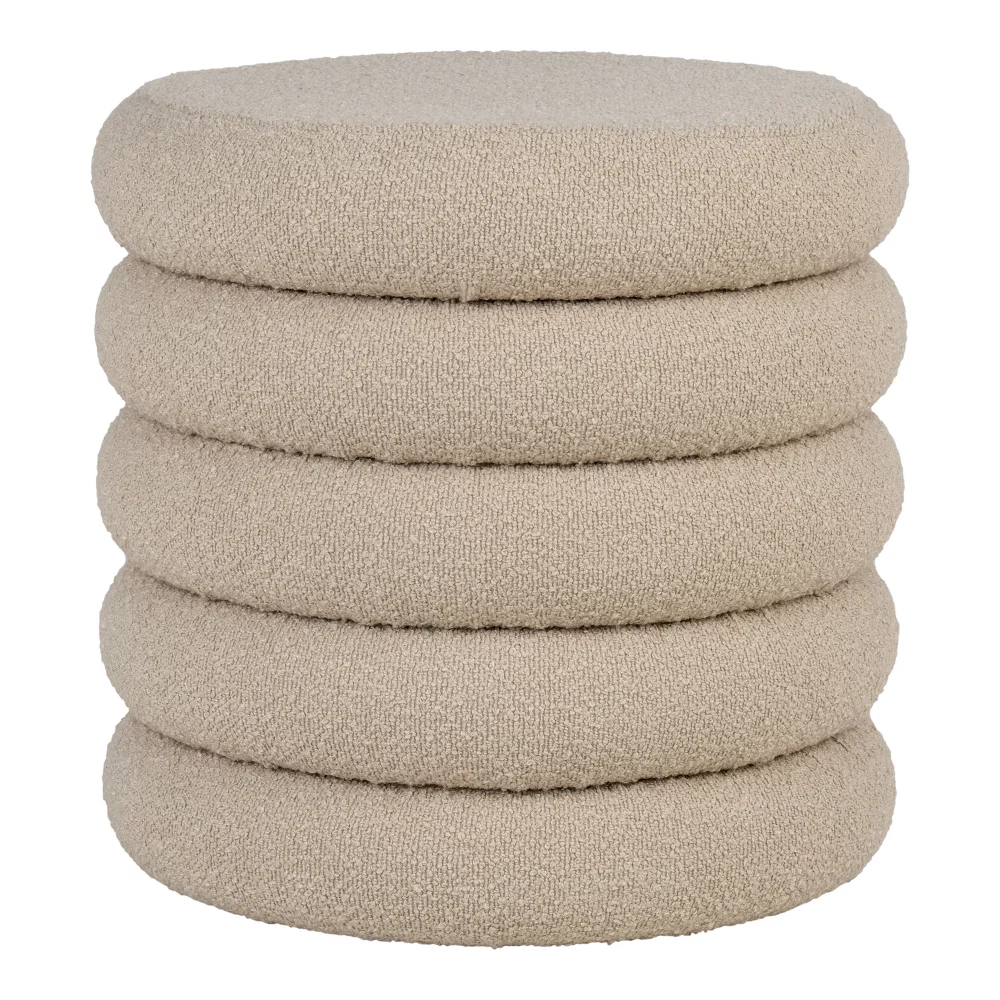 Poef MDF beige