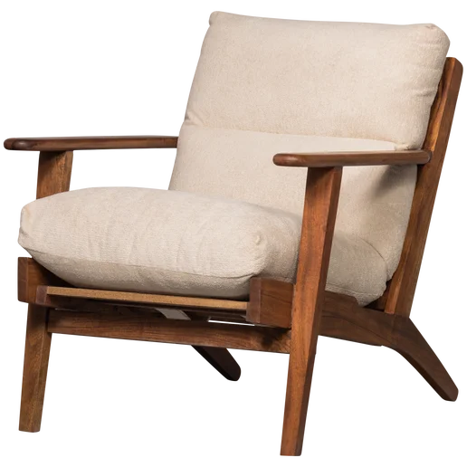 Fauteuil Alar hout naturel 71 cm