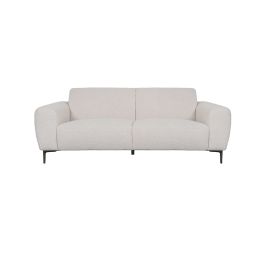 Bank Mela royal bouclé naturel 110 5-zits 210 × 80 cm hoog