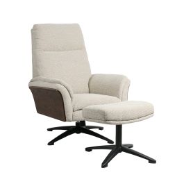 Poef Jasen royal bouclé naturel