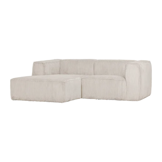 Chaise longue Marto naturel links 254 cm