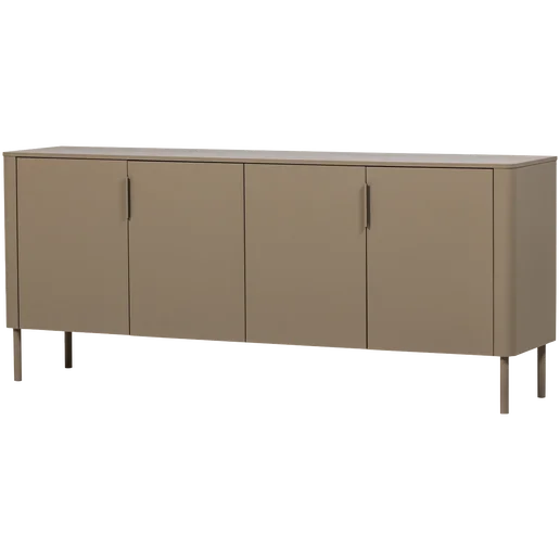 Dressoir Koren grijs 200 cm 200 × 85 cm hoog