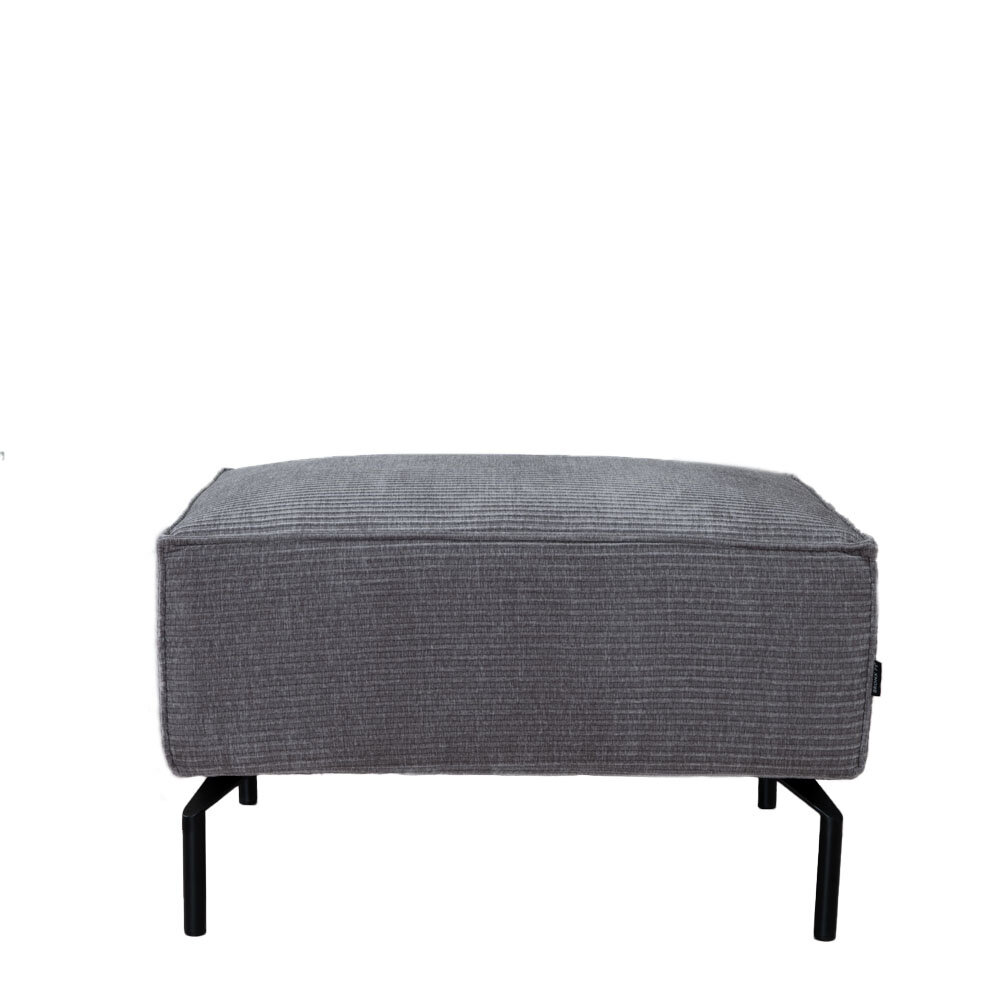 Poef Elel polyester taupe 90 × 45 cm hoog
