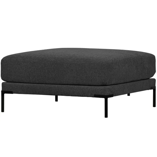 Poef Palo polyester grijs 100 cm