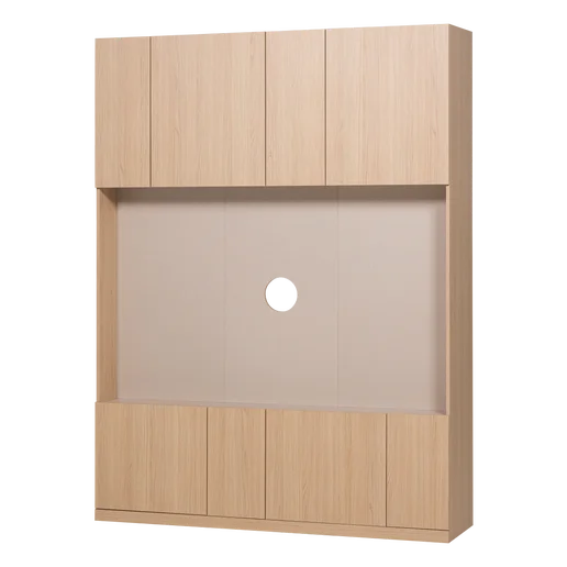 Kast Olon spaanplaat naturel 160 cm