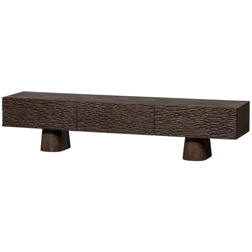 Tv-meubel Novis bruin 180 cm