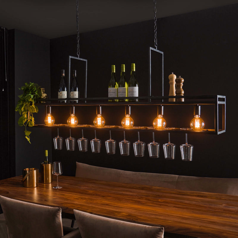 Hanglamp Roson 6-lichts