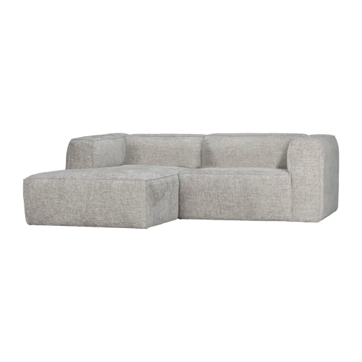 Chaise longue Almi groen links 254 cm