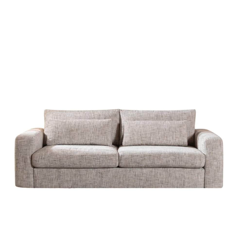 Bank Koro miscanto 20 zand grijs 3-zits