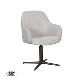 Eetkamerstoel Jasto royal bouclé naturel 110