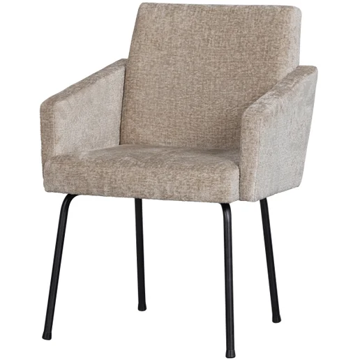 Eetkamerstoel Marto polyester naturel