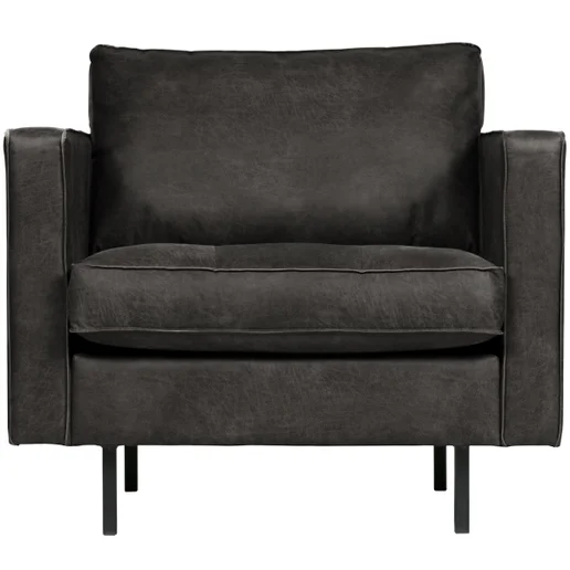Fauteuil Norna zwart 98 cm