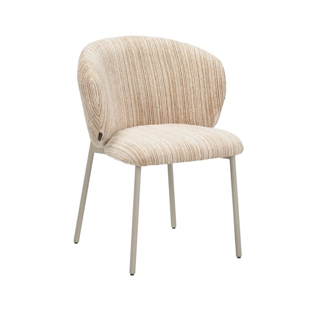 Stoel Sella textiel beige 57 cm
