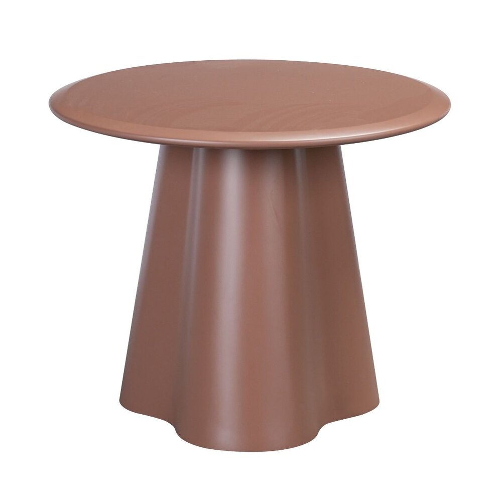 Bijzettafel Olar MDF mocha mousse Ø60 cm
