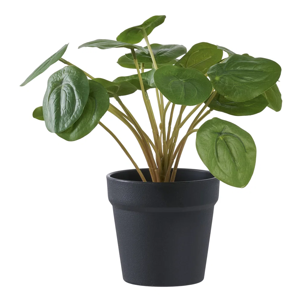 Kunstplant Selel kunststof groen 28 cm