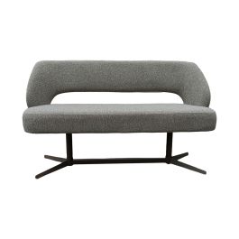 Bankje Maron royal bouclé mushroom 170 150 cm
