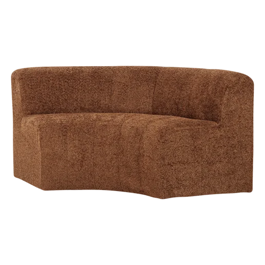 Bank Oren wol bruin 152 cm