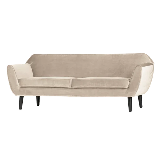 Bank Ralvero velours wit 187 cm