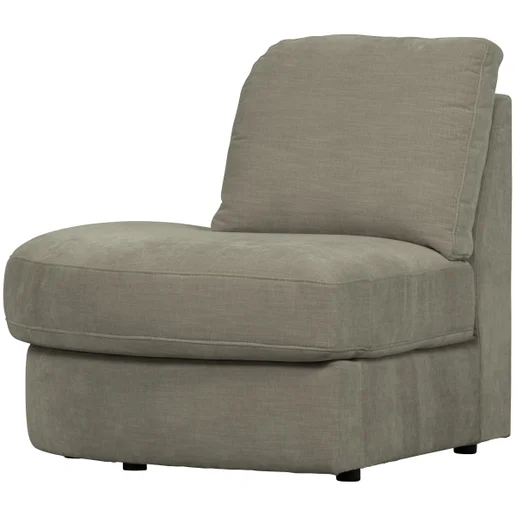 Bank Vessio polyester 1-zits links 93 × 85 cm hoog