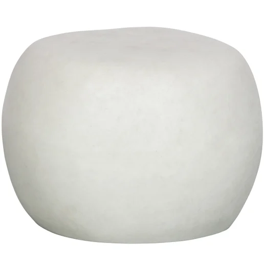 Bijzettafel Lane klei wit Ø50 cm