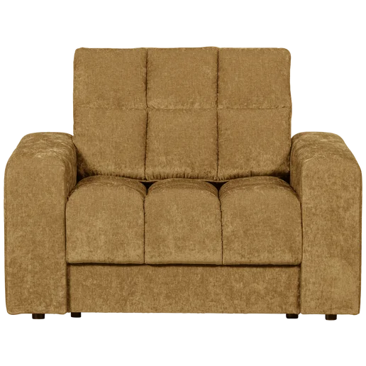 Fauteuil Zanna polyester goud