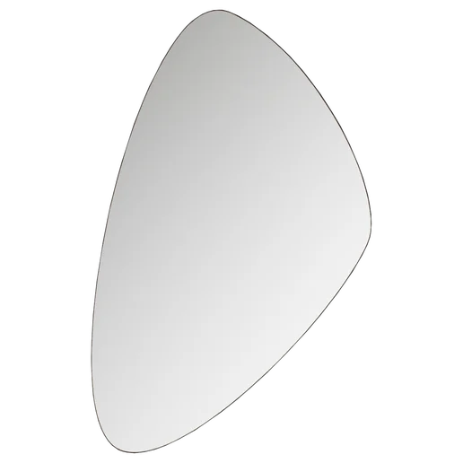 Spiegel Galmi glas zwart
