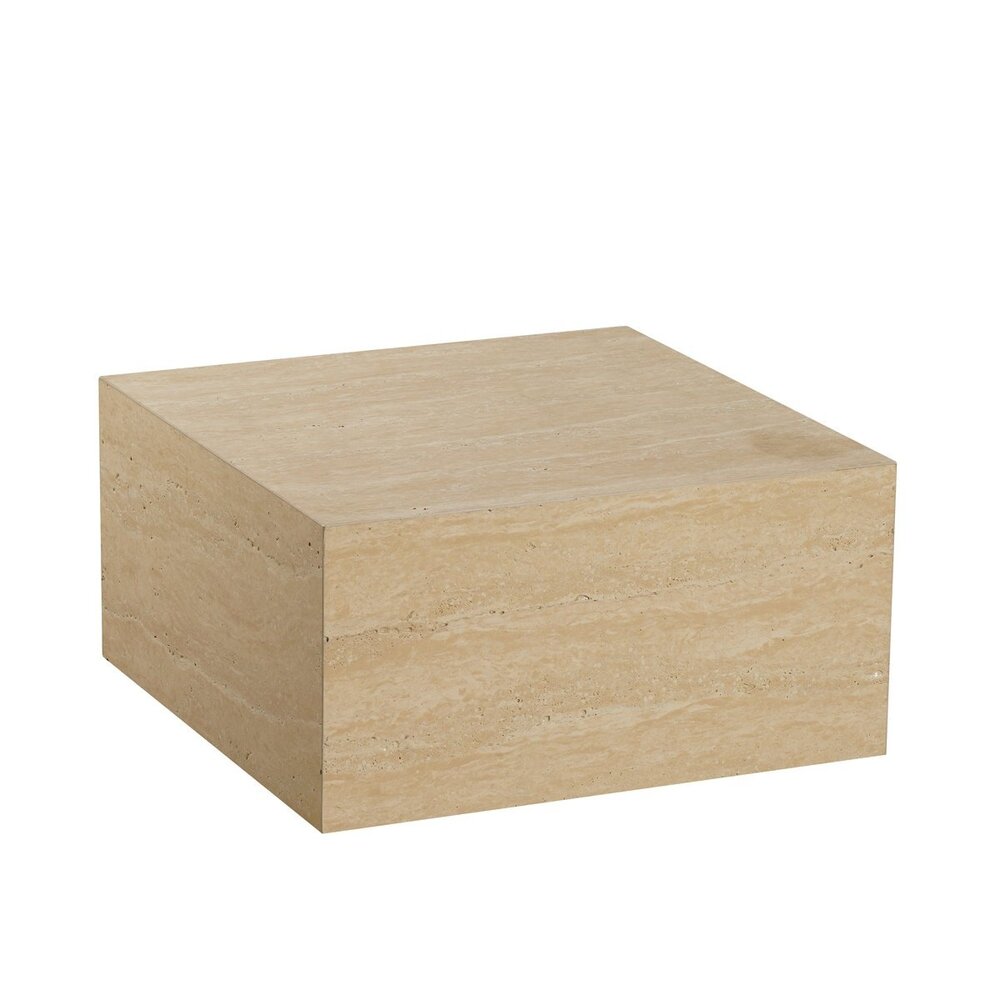 Salontafel Normi travertin beige 60 cm
