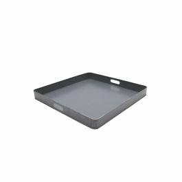Decoratie Salla metaal antiek grijs 60 cm