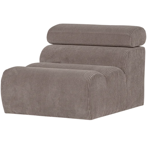 Bank Daltear beige 1-zits 82 cm