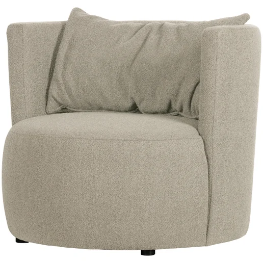 Fauteuil Galel polyester naturel 96 cm