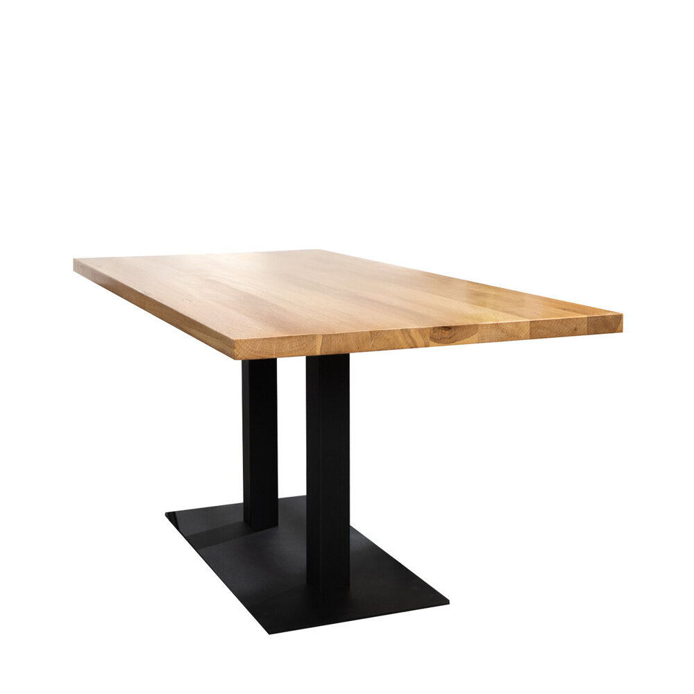 Eettafel Normi eikenhout 160 × 80 cm
