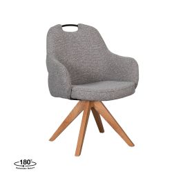 Eetkamerstoel Talen royal bouclé mushroom 170