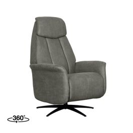 Fauteuil Ralan microsuede taupe