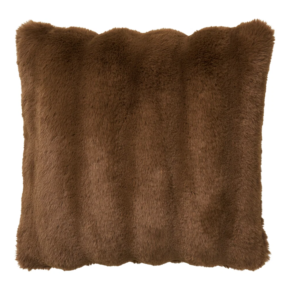 Kussen Vinmi polyester bruin