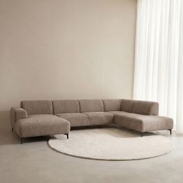 Hoekbank Novon raven taupe 30 rechts