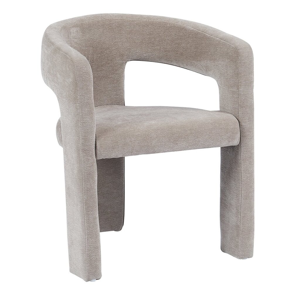 Stoel Bravo chenille taupe