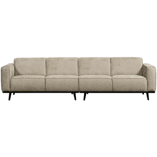Bank Dalmoan polyester beige 4-zits 280 cm