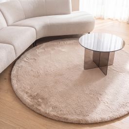 Vloerkleed Ralia polyester beige