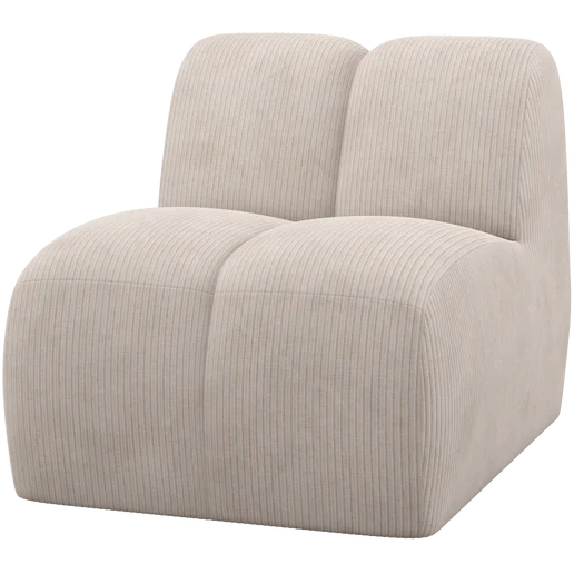 Bank Marlomi beige 1-zits