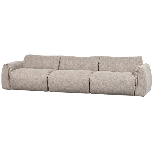Bank Marnaen polyester naturel 3-zits