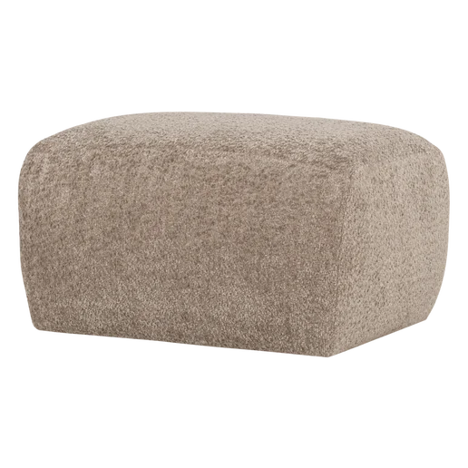Poef Valro wol beige 84 cm