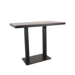 Bartafel Dalro mangohout zwart 70 cm
